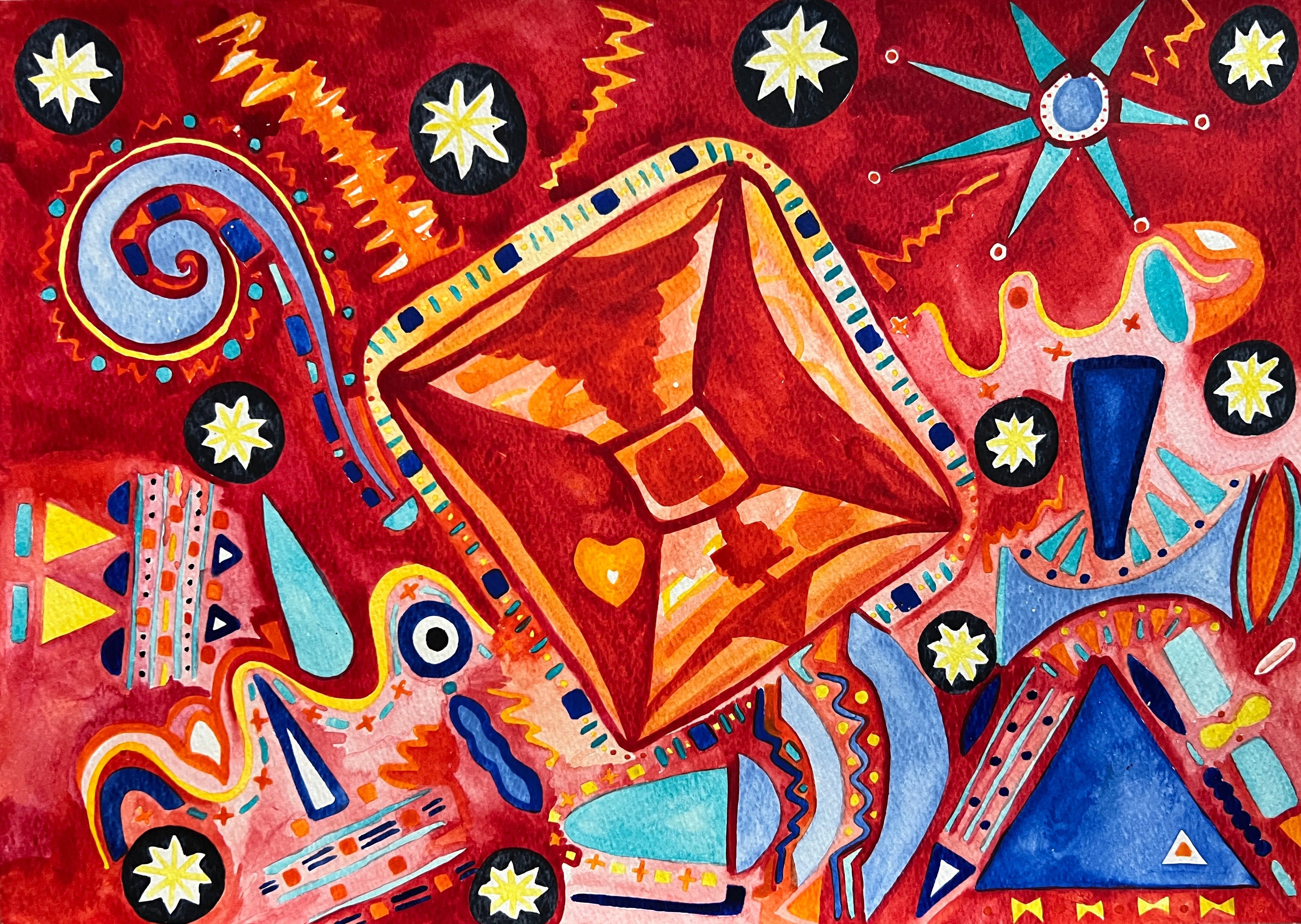 Red square